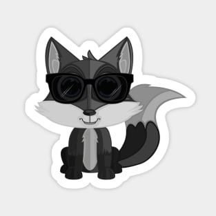 Cool Fox - Grey Sticker